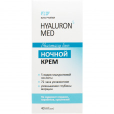 Cream for the person ELFA PHARM (the Elf Pharm) Hyaluron5 Med (Gialuron5 Honey) night 40 ml