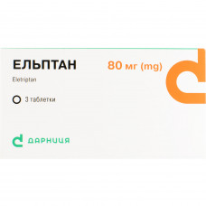 Elptan of the tab. of p/o of 80 mg No. 3