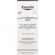 Лосьон для тела EUCERIN (Юцерин) Urea Repair Plus 5% (Уреа Рипеир Плюс) увлажняющий для сухой кожи с нежным парфюмом 250 мл