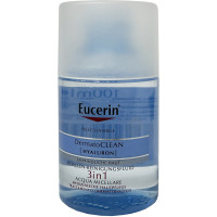 Fluid for the person EUCERIN (Yutserin) of DermatoClean (Hyaluron) (DermatoKlin Gialuron) micellar cleaning 3 in 1 for sensitive skin of all types of 100 ml