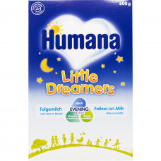 Mix dry milk HUMANA Sweet dreams for children since 6 months 600 g of NEW