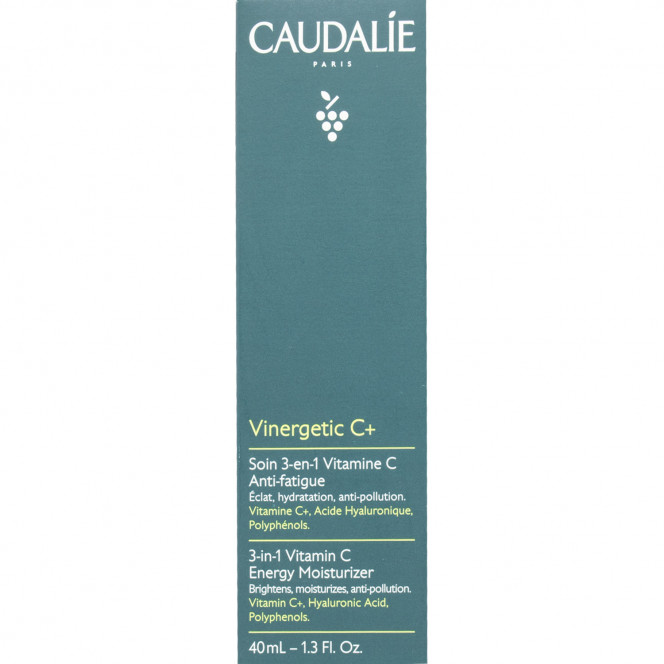 Face treatment of CAUDALIE (Kadali) Vinergetic C + (Vinerdzhetik C+) 3 in 1 moistening 40 ml