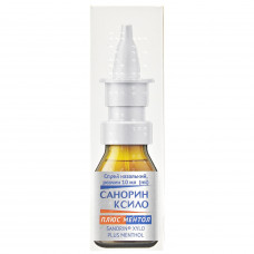 Sanorin of Ksilo Plus Menthol nazat spray. solution 1mg/ml fl. 10 ml