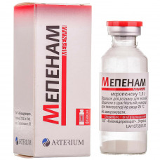 Mepenam time. for solution for infection. 1 g fl. No. 1