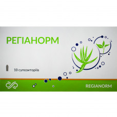 Regianorm means preventively hygienic with tea tree oil extract of an aloe and hyaluronic acid suppositories vaginal