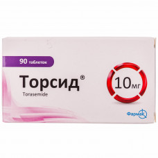 Torsid of the tab. of 10 mg No. 90