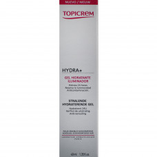 The HYDRA+ Topicrem face gel (Topikr) moisturizing 40 ml for shine of the dehydrated sensitive skin