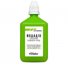 Yodadin solution external / mestn. comment of 10% fl. 120 ml