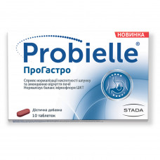 ProGastro PROBIELLE (Probiell) for normalization of acidity of gastric juice of a tablet the blister of 10 pieces