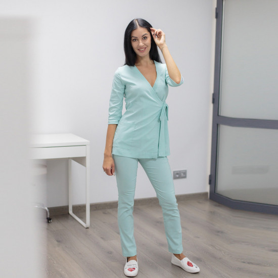 Suit medical Shanghai female color mint size 48