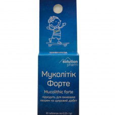 Муколитик Форте табл. №30 Solution Pharm