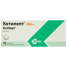 Ketilept tab. of p/o of 200 mg No. 30