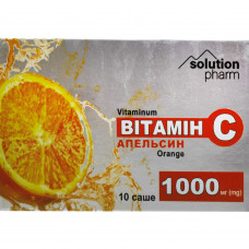 Витамин С 1000мг апельсин пор. саше 5г №10 Solution Pharm