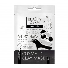 Beauty Derm face pack (Beauty of dermas) on the basis of black clay of Anti-acne 12 ml