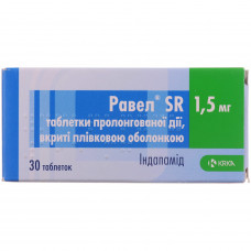 Ravel SR of the tab. of p/o of 1.5 mg No. 30