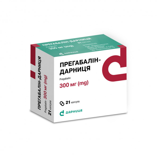 Pregabalin-Darnitsa kaps. 300 mg No. 21