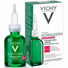 Serum peeling for the person VICHY (Vichy) Normaderm Probio for correction of shortcomings of oily and problem skin with beta hydroxyacids of 30 ml