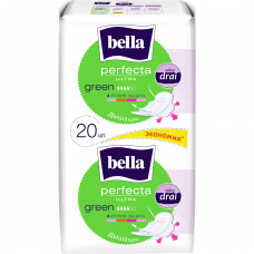 Sanitary pads female BELLA Perfecta Ultra Green (Perfect ultra Green) 20 pieces