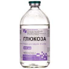 Glucose solution for inf. 5% quarrystone. 400 ml