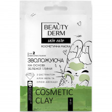 Beauty Derm face pack (Beauty of dermas) moisturizing 12 ml on the basis of green clay