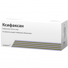 Ksifaxan of the tab. of p/o of 550 mg No. 42