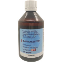 Alcohol ethyl Pharmaseptil solution of 70% fl. 100 ml