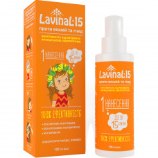 Lavinal the 15th spray from louses and nits a bottle of 100 ml