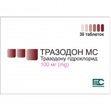 MS Trazodonum of the tab. of 100 mg No. 30