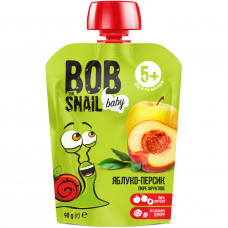 Fruit puree Bob Snail (Bob Sneil) the Snail Bob Yabloko-persik for children of 5 months 90 g