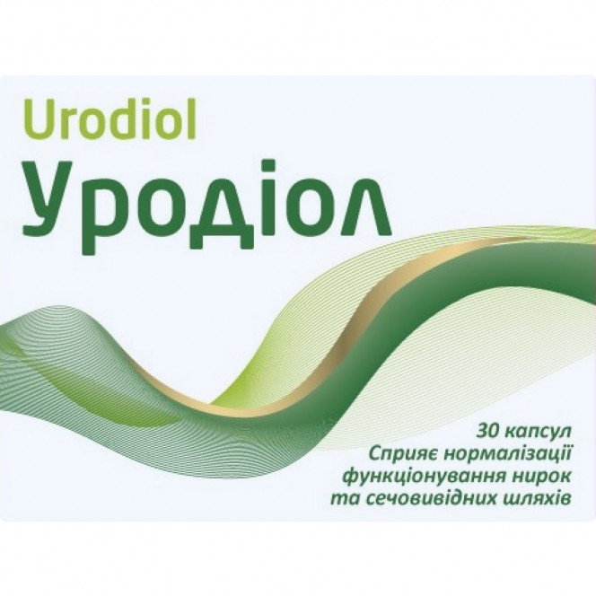 Уродиол капсулы для улучшения работы мочевыводящих путей 30 шт