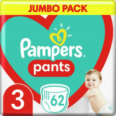 Подгузники-трусики для детей PAMPERS Pants (Памперс Пантс) Maxi (Макси) 3 от 6 до 11 кг упаковка 62 шт