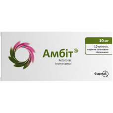 Ambit (ketorolak) the tab. of p/o of 10 mg No. 10