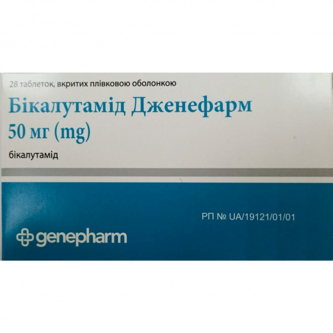 Bikalutamid Dzhenefarm of the tab. of p/o of 50 mg No. 28