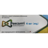 Reksalti of the tab. of p/o of 4 mg No. 28 ***