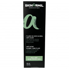 Fluid for the person SKINORMIL of the Anti-acne global from eels of 30 ml