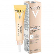 Means for lips and skin around eyes of VICHY (Vichy) Neovadiol multicorrective for smoothing of wrinkles and intensive food of 15 ml