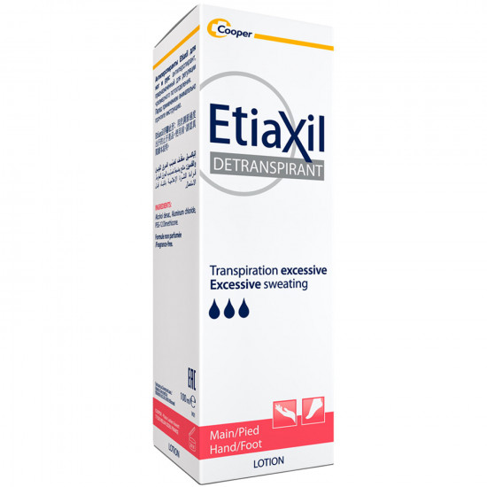 Antiperspirant deodorant of ETIAXIL (Etiaksil) for hands and legs of 100 ml