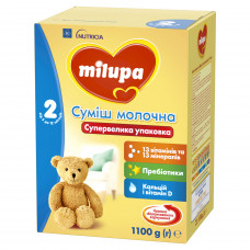 Mix milk children's Nutrition Milupa (Milupa) 2 from 6 to 12 months 1100