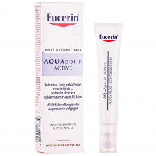 Skin cream around eyes of EUCERIN (Yutserin) of Aquaporin (Aquaporin) moisturizing 15 ml