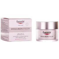 Cream for the person EUCERIN (Yutserin) Hyaluron Filler (Gialuron filler) day against wrinkles of 50 ml