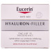 Cream for the person EUCERIN (Yutserin) Hyaluron Filler (Gialuron filler) day against wrinkles of 50 ml