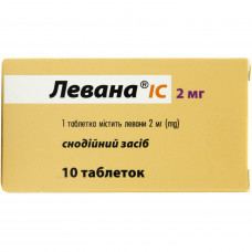 Levan IC of the tab. of 2 mg No. 10