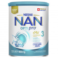 Mix milk children's NESTLE of Nan of 3 Premium Optipro (Optipro's Premium) since 12 months 800 g