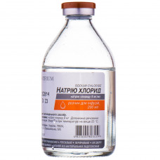 Sodium chloride (physical. solution) solution for inf. 0.9% quarrystone. 200 ml (Arterium)