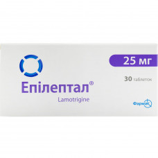 Epileptal of the tab. of 25 mg No. 30