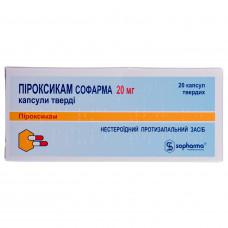 Sofarm piroxicam kaps. 20 mg No. 20