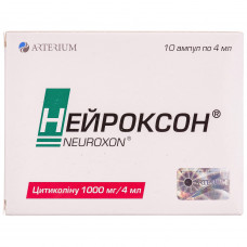 Neurokson solution for infection. 1000mg/4ml amp. 4 ml No. 10