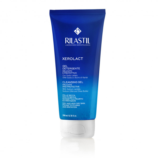 Gel for a body of RILASTIL Kserolakt delicate cleaning 200 ml