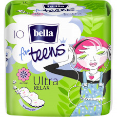 Прокладки гигиенические женские BELLA (Белла) For Teens Ultra Relax soft (фо тинс ультра релакс софт) 10 шт