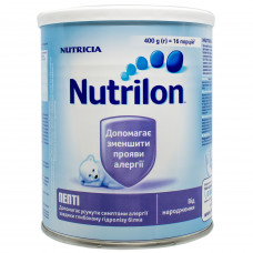 Mix dry children's Nutrition of Pepti NUTRILON hypoallergenic for children since the birth of 400 g